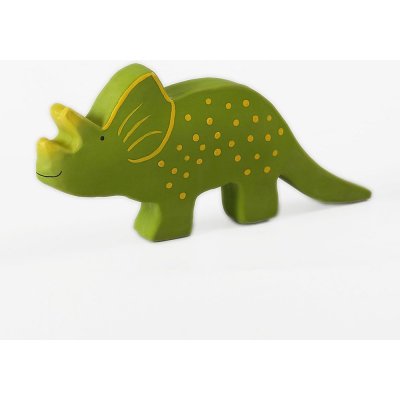 Tikiri Baby dinosaurus z přírodního kaučuku Triceratops Trice