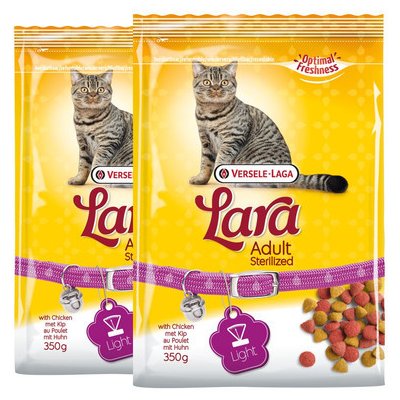 Versele Laga Lara krmivo pro dospělé a sterilizované kočky 2 x 10 kg