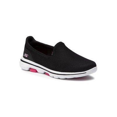 Skechers Go Walk 5 15901/BKHP black /Hot Pink – Zboží Mobilmania