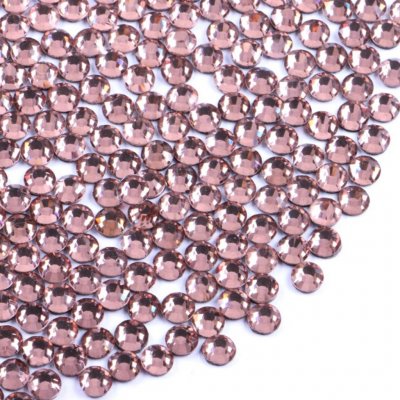 Broušené kamínky na nehty SS6 se Swarovski efektem LIGHT PEACH 2 mm 20 ks – Zboží Mobilmania