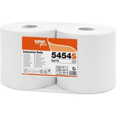 Celtex Průmyslová papírová utěrka S-Plus 800, šířka 24cm - 2ks