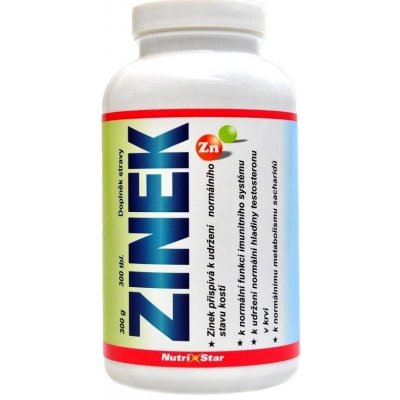 Nutri Star Zinek 25 mg 300 tablet – Zboží Mobilmania