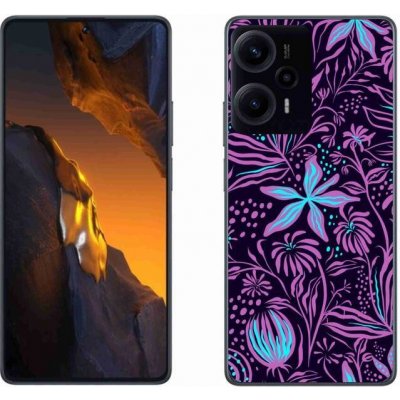 Pouzdro mmCase Gelové Xiaomi Poco F5 - květiny 2 – Zboží Živě