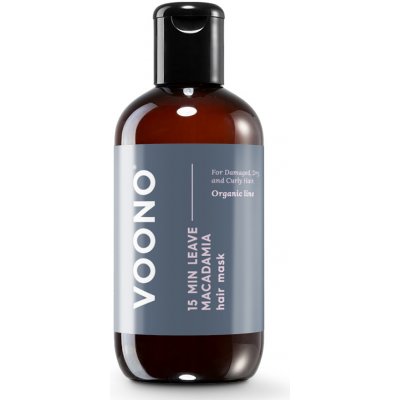 Voono maska pro suché, poškozené a vlnité vlasy 15 minutová Organic Line 250 ml – Sleviste.cz