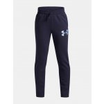 Under Armour UA Rival Flc Cblck Grphc Jgr-BLU Modrá – Zboží Dáma