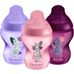 Tommee Tippee kojenecká láhev C2N Jungle 3ks Purple 260ml – Hledejceny.cz