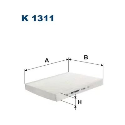 FILTRON Filtr vzduchu v interiéru FI K1311 – Sleviste.cz