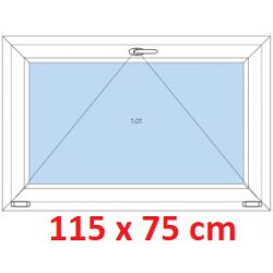 Soft Plastové okno 115x75 cm sklopné Oregon