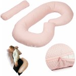 Flumi Těhotenský polštář typ C růžový s puntíky – Zbozi.Blesk.cz