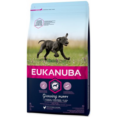 Eukanuba Puppy Large 2 x 15 kg – Zboží Mobilmania