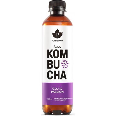 Puhdistamo Kombucha BIO 400 ml goji a marakuja – Hledejceny.cz