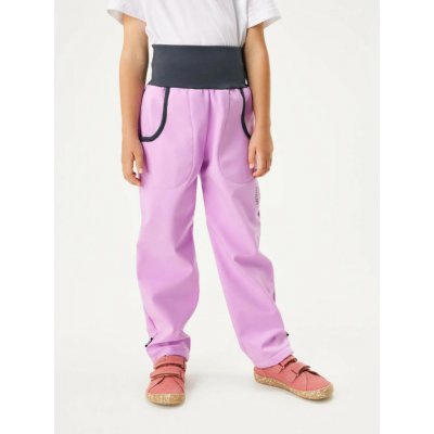 Dětské softshellové kalhoty s fleecem Basic, Lila – Hledejceny.cz