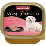 Animonda Vom Feinsten Senior Dog krůtí srdce 22 x 150 g – Zboží Mobilmania