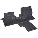 Koberce gumové Rigum Opel Zafira Life 2019- (přední, 2 místa, tunel) | Zboží Auto