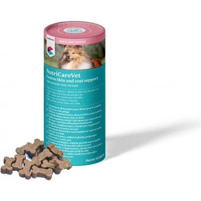 NutriCareVet Skin&Coat supp. Canine CHEW 60 tbl – Hledejceny.cz