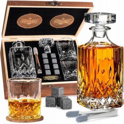 Bormioli Rocco Selecta Sada na whisky se skleničkami s karafou 6ks 285ml – Zboží Dáma