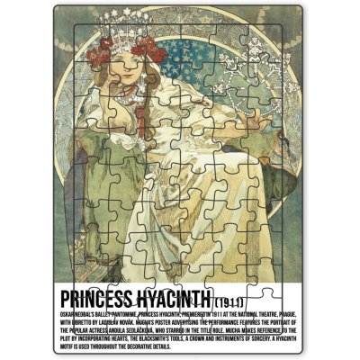 Puzzle Alfons Mucha - Princezna - Presco Group