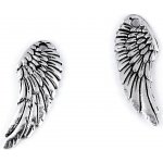 Prima-obchod Přívěsek andělské křídlo 10x26 mm, barva 1 platina s patinou – Sleviste.cz