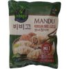 Mražené jídlo a pizza Bibigo Mandu dumplings korean BBQ - mražené knedlíčky / taštičky plněné korejskou BBQ směsí 525 g