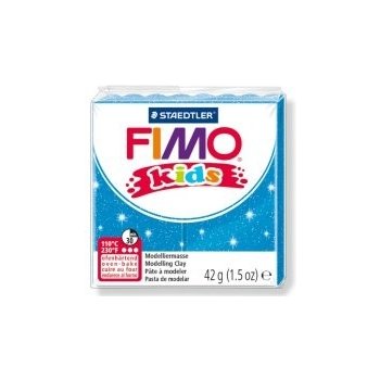 Fimo Staedtler kids modrá se třpytkami 42 g