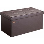 DBA s úložným prostorem - hnědá 80x40x40cm – Zboží Dáma