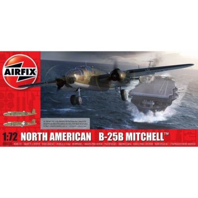 Airfix Classic Kit letadlo A06020 North American B25B Mitchell Doolittle Raid1:72