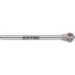 EXTOL INDUSTRIAL fréza karbidová kulová pr.6mm, stopka 3mm, 8703833 – Sleviste.cz