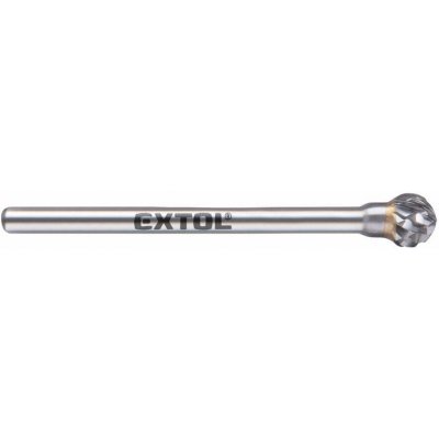 EXTOL INDUSTRIAL fréza karbidová kulová pr.6mm, stopka 3mm, 8703833 – Sleviste.cz