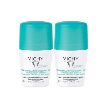 Vichy antitranspirant proti nadměrnému pocení roll-on 2 x 50 ml