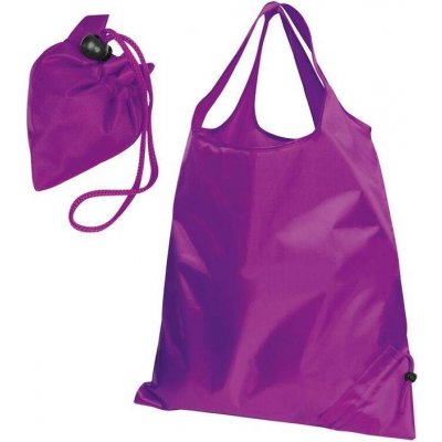 Skládací nákupní taška fialová
