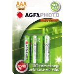 AgfaPhoto NiMH AAA 900 mAh 4ks AP-HR03900VE-4B – Zboží Živě