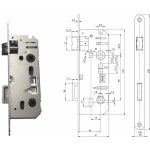 Satos WC C3345P-L 90/45/63,čelo 20mm FABDOS – Hledejceny.cz