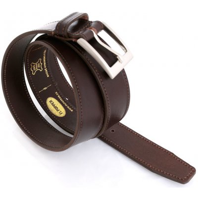F. L. Popper kožený opasek hnědý – Zbozi.Blesk.cz
