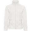 Pánská mikina B&C Unisex fleecová mikina FUI50 White