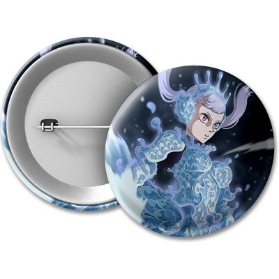 Black Clover Placka Noelle Valkyrie - 50 mm – Zboží Dáma