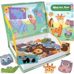 KIK KX5428_1 Magnetické safari zvířata 47 dílků – Zboží Dáma