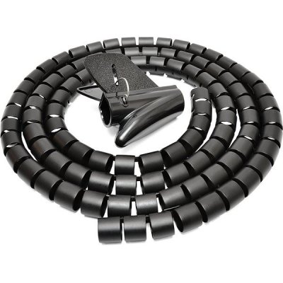 AlzaPower Cable Tube 2,5m černá APW-COGCT2B – Zboží Mobilmania