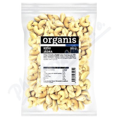 Organis Kešu natural 500 g