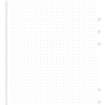 Filofax A5 tečkovaný papír, 30 listů – Zboží Dáma