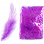 Peří barevné Luma, fialové, 10g – Zboží Dáma