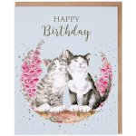 Narozeninové přání Wrendale Designs "Happy Purrr-thday" - Kočky – Hledejceny.cz
