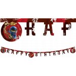 Godan Banner \ Lego Ninjago\ Happy Birthday 200 cm – Sleviste.cz