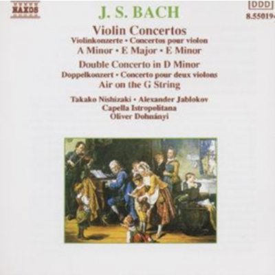 Takako Nishizaki - JS Bach - Violin Concertos - Double Concerto CD
