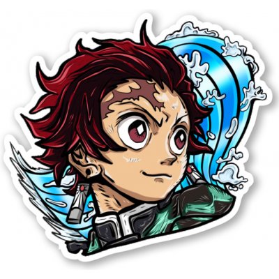 Demon Slayer Samolepka Tanjiro – Zboží Živě