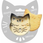 ScrapCooking Sada vykrajovátka a dřevěného razítka kočka – Hledejceny.cz