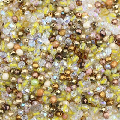 Mix ohňovek 4 mm žlutý – Zboží Dáma