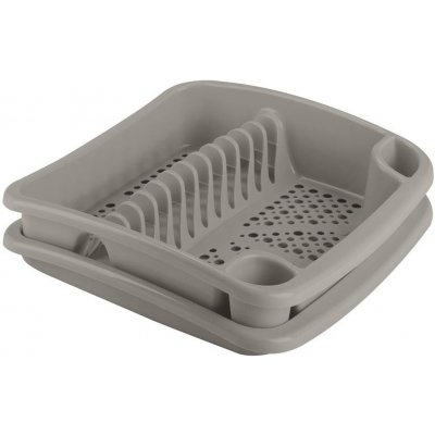 Plastový odkapávač s podnosem HEIDRUN 39x39cm – Hledejceny.cz