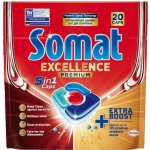Somat tablety do myčky Excellence Premium 5v1 20 ks – Zbozi.Blesk.cz