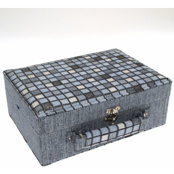 JKBox Cube Blue SP289 A13 šperkovnice