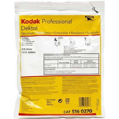 Kodak Dektol 3.8 l pozitivní vývojka – Zboží Mobilmania